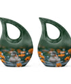 Duck Urn Memorial For Women - Funeral Cremation Urn For Ashes