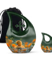 Golden Duckling Memorial Urn Set - Duck Cremation Urn For Ashes