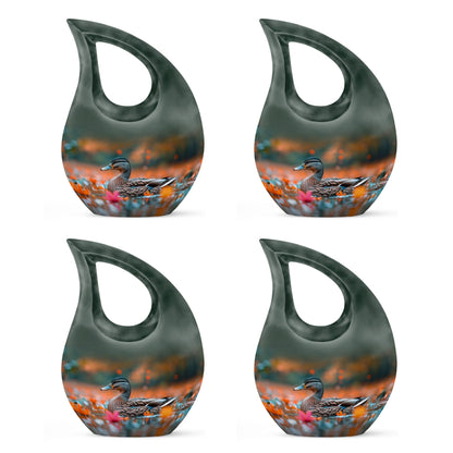 Personalized Bird Cremation Urn for Men & Women - 10-inch, 200 cu in - Yatskia