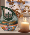 Fall Reflections Duck Urn, 