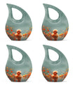 Baby Duck Memorial Urn Combo Set - Large And Keepsake Ashes Urn