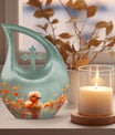 Large 10 Inch, Duckling's Blossom Drift Memorial Urn 
