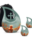 Baby Duck Memorial Urn Combo Set - Large And Keepsake Ashes Urn