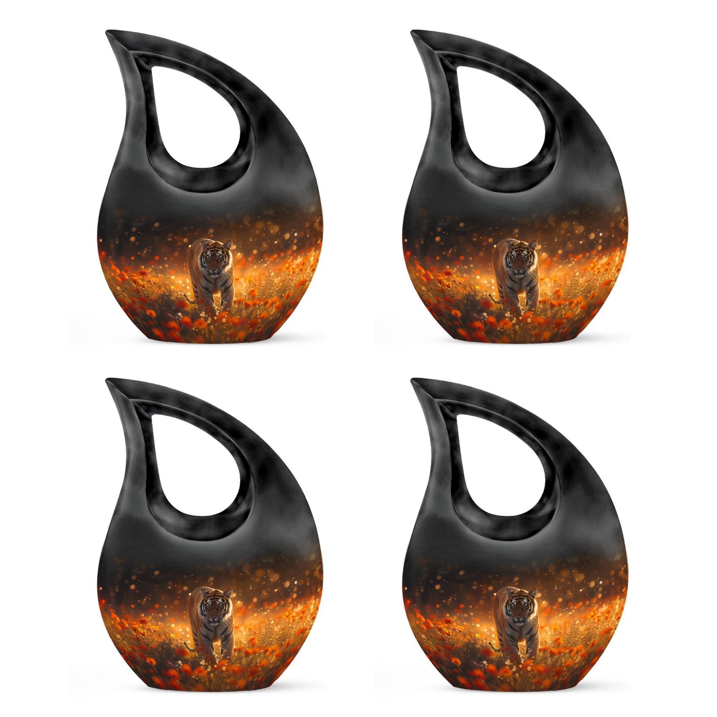 10-inch Sunset Tiger Solace Urn 