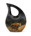 Bengal Tiger Urn Combo Set  - Large & Keepsake Urn Set For Funeral