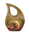 Aluminium Tiger's Floral Domain Urn 