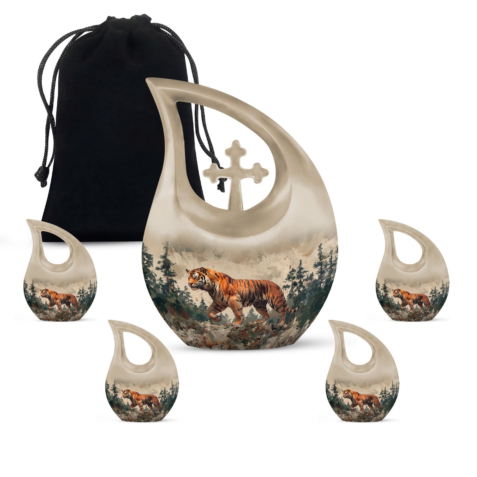 10-inch Wilderness Kingdom Urn,