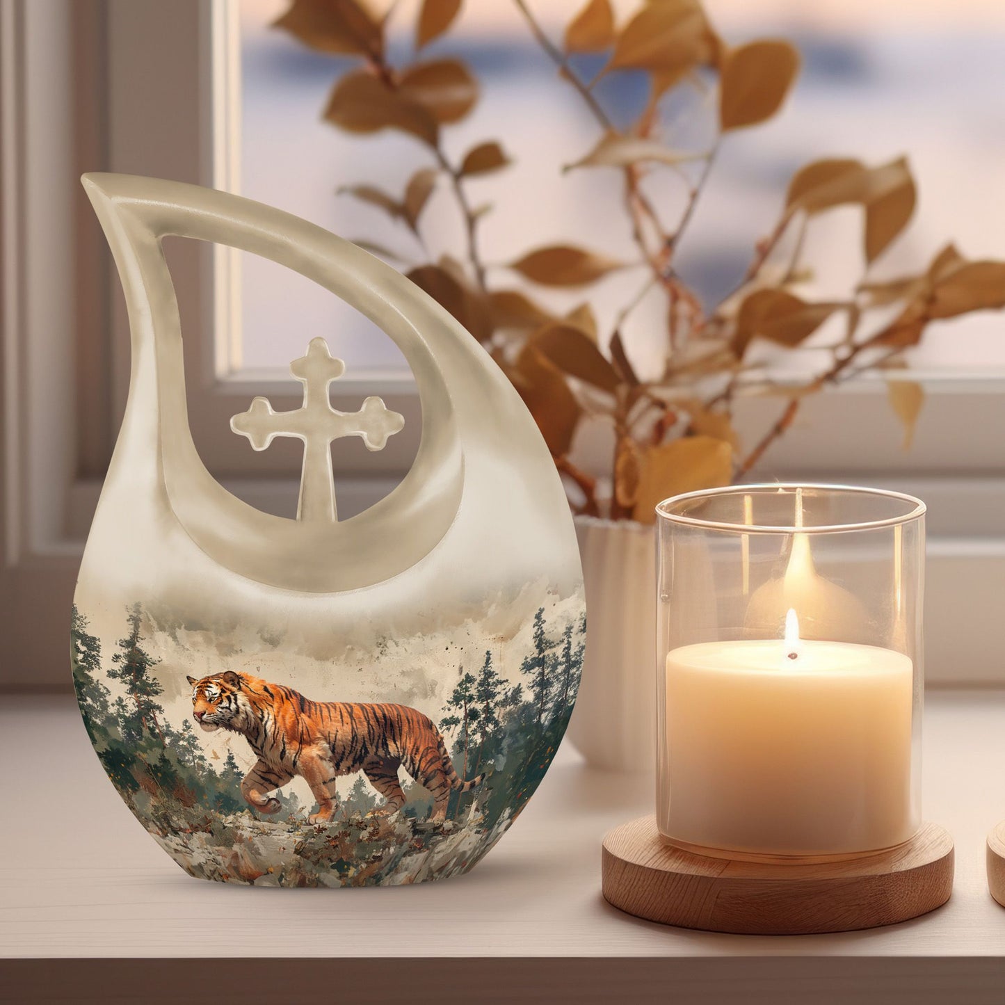 10-inch Wilderness Kingdom Urn,