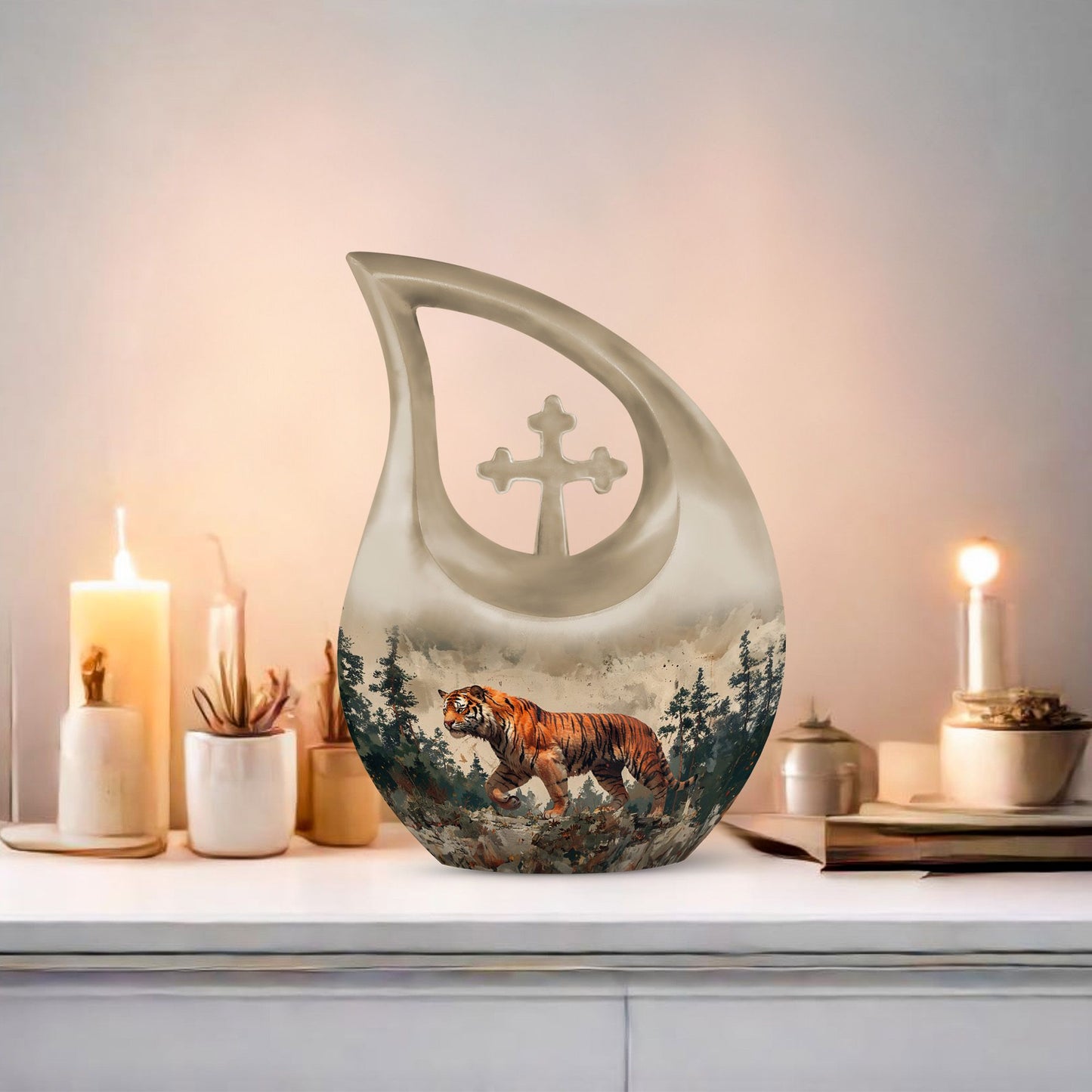 10-inch Wilderness Kingdom Urn,