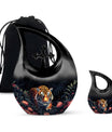 Hungry Black Tiger Cremation Urn - Burial Urn For Ashes