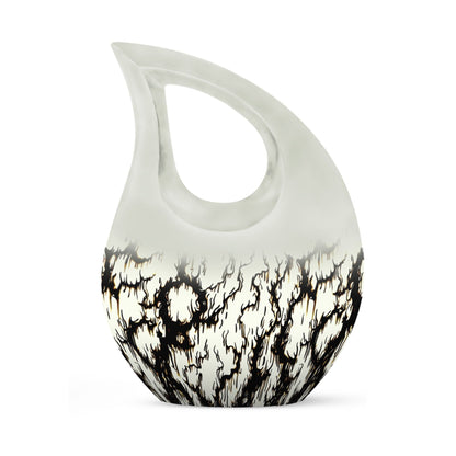 10-inch Ink Rorschach urn
