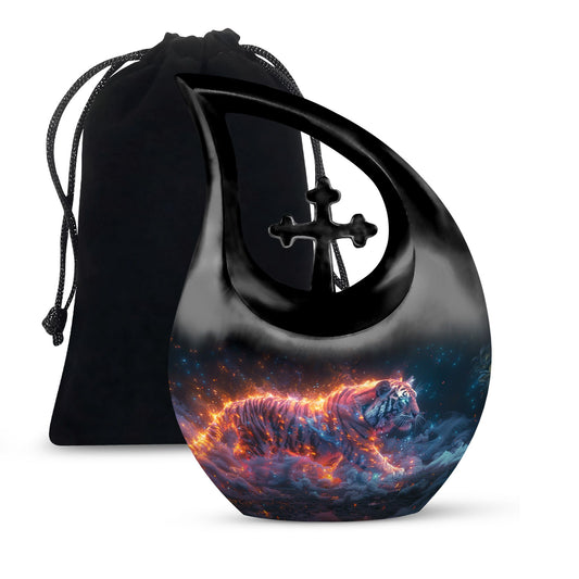 10-inch Cosmic Blaze Urn, 