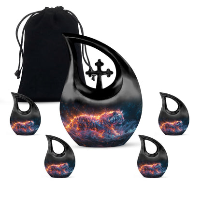 10-inch Cosmic Blaze Urn, 