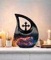 10-inch Cosmic Blaze Urn, 