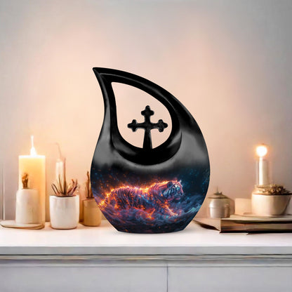 10-inch Cosmic Blaze Urn, 