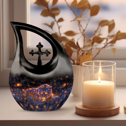 10-inch Starry Night Prowl Urn,