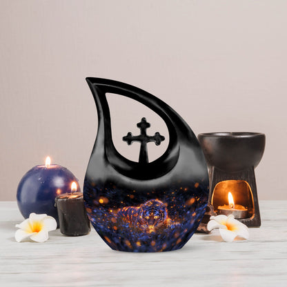 10-inch Starry Night Prowl Urn,