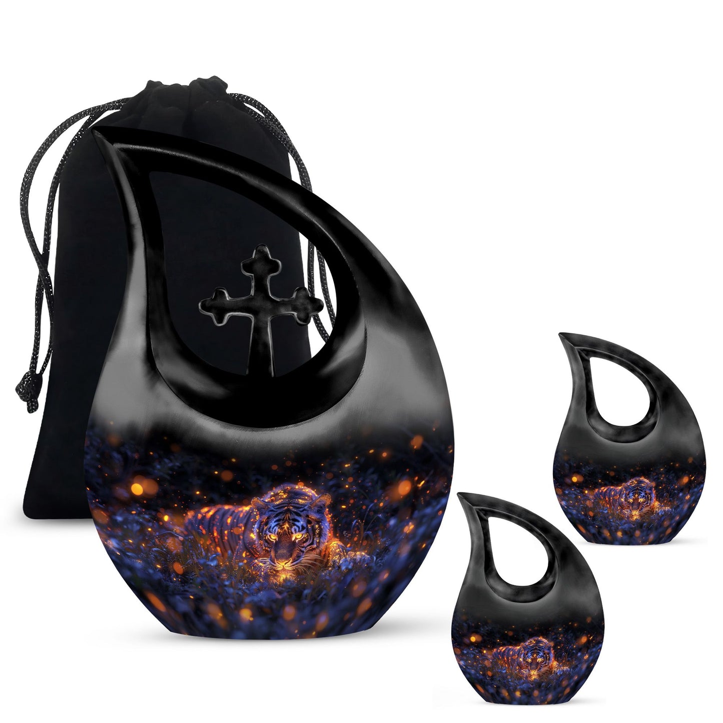 10-inch Starry Night Prowl Urn,