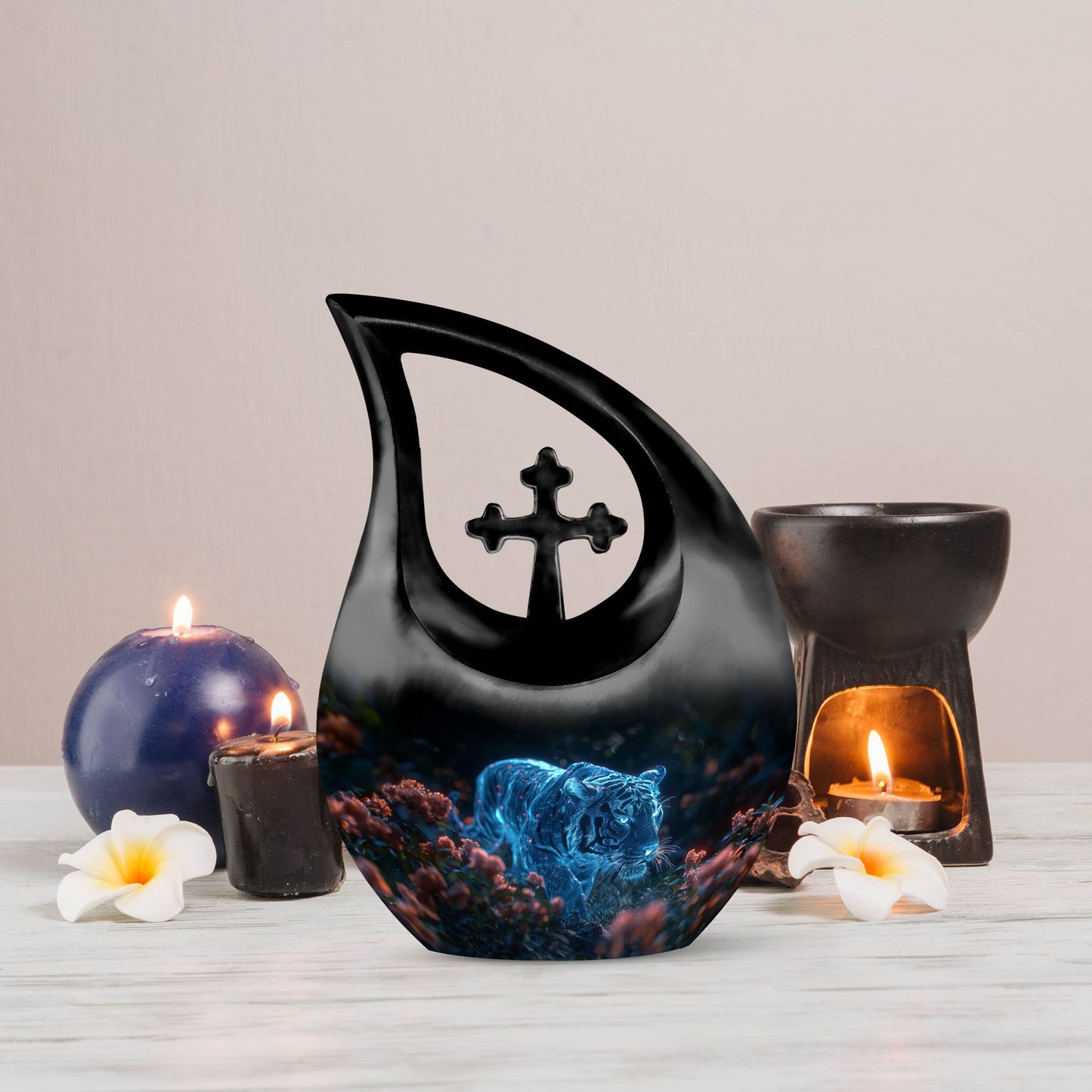 10-inch Spectral Bloom Stealth Urn 