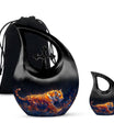 Majestic Tiger Cremation Urn for Human Ashes - Urn for Mom and Dad