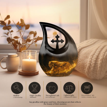 10 inch Firelit Majesty Urn 