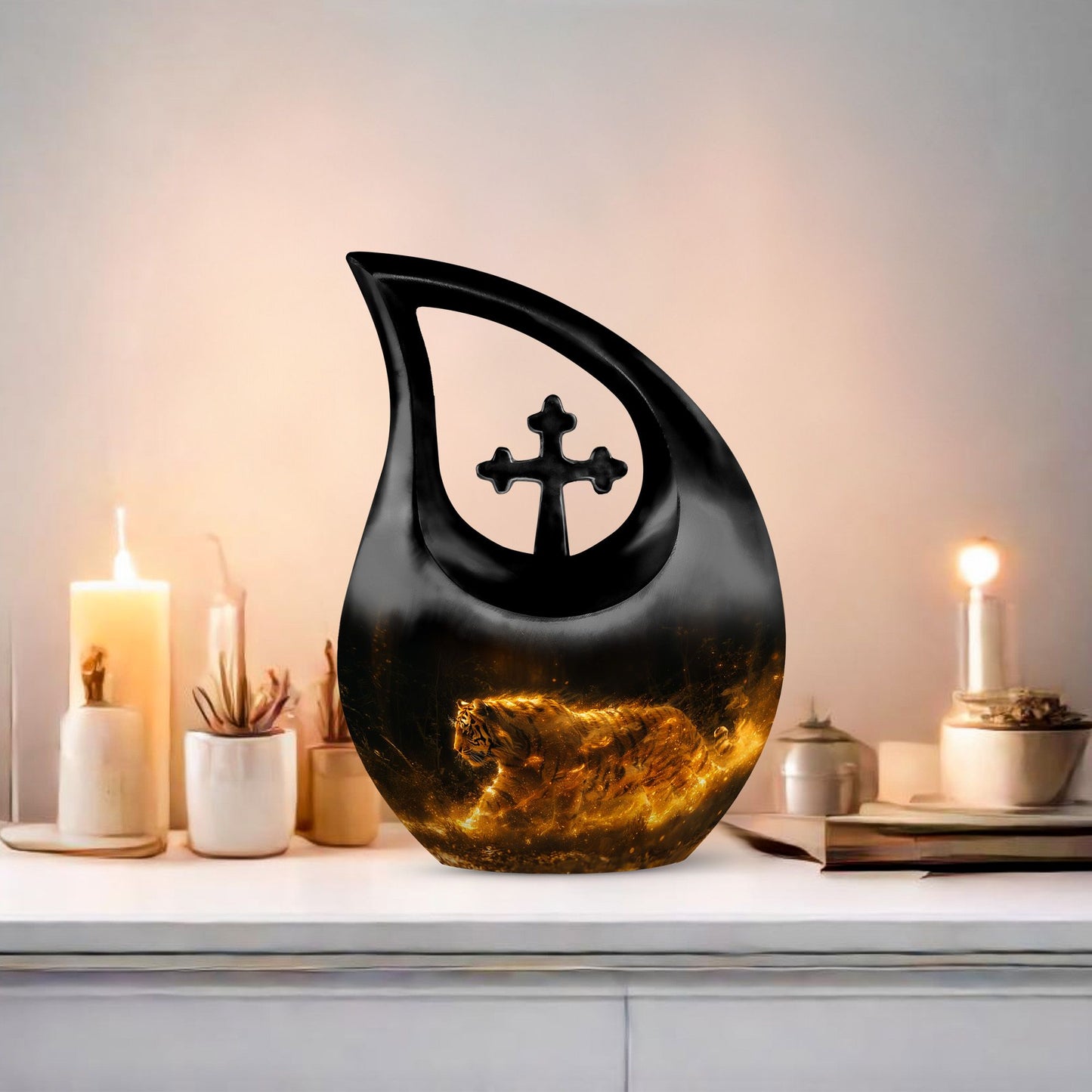10 inch Firelit Majesty Urn 