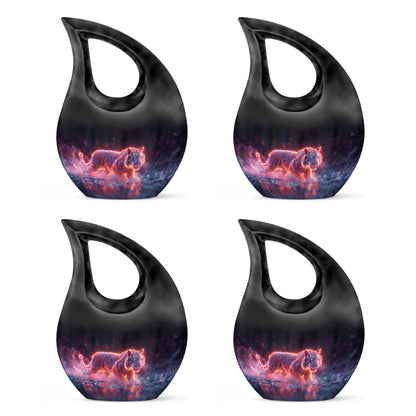 10 Inch Crimson Ember Stalker Memorial Urn