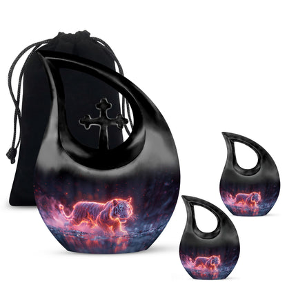 10 Inch Crimson Ember Stalker Memorial Urn