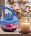10-Inch Twilight Blossom Serenity Urn