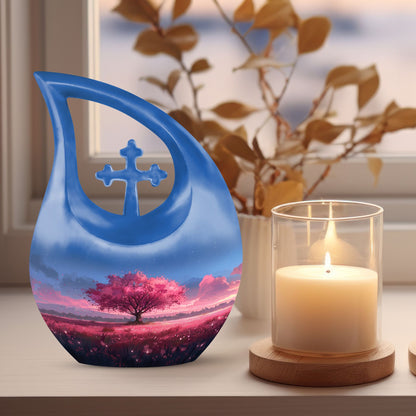10-Inch Twilight Blossom Serenity Urn