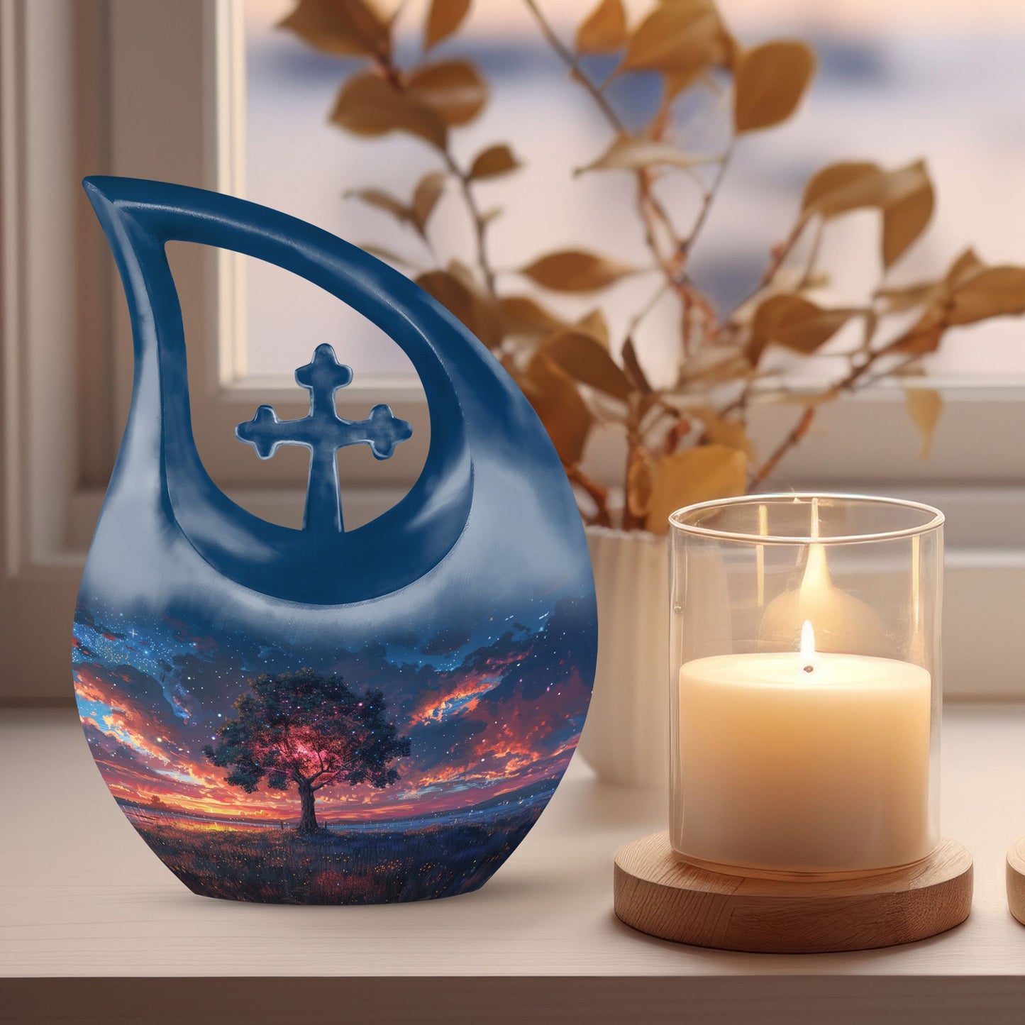 10-inch Starry Dusk Reverie Urn