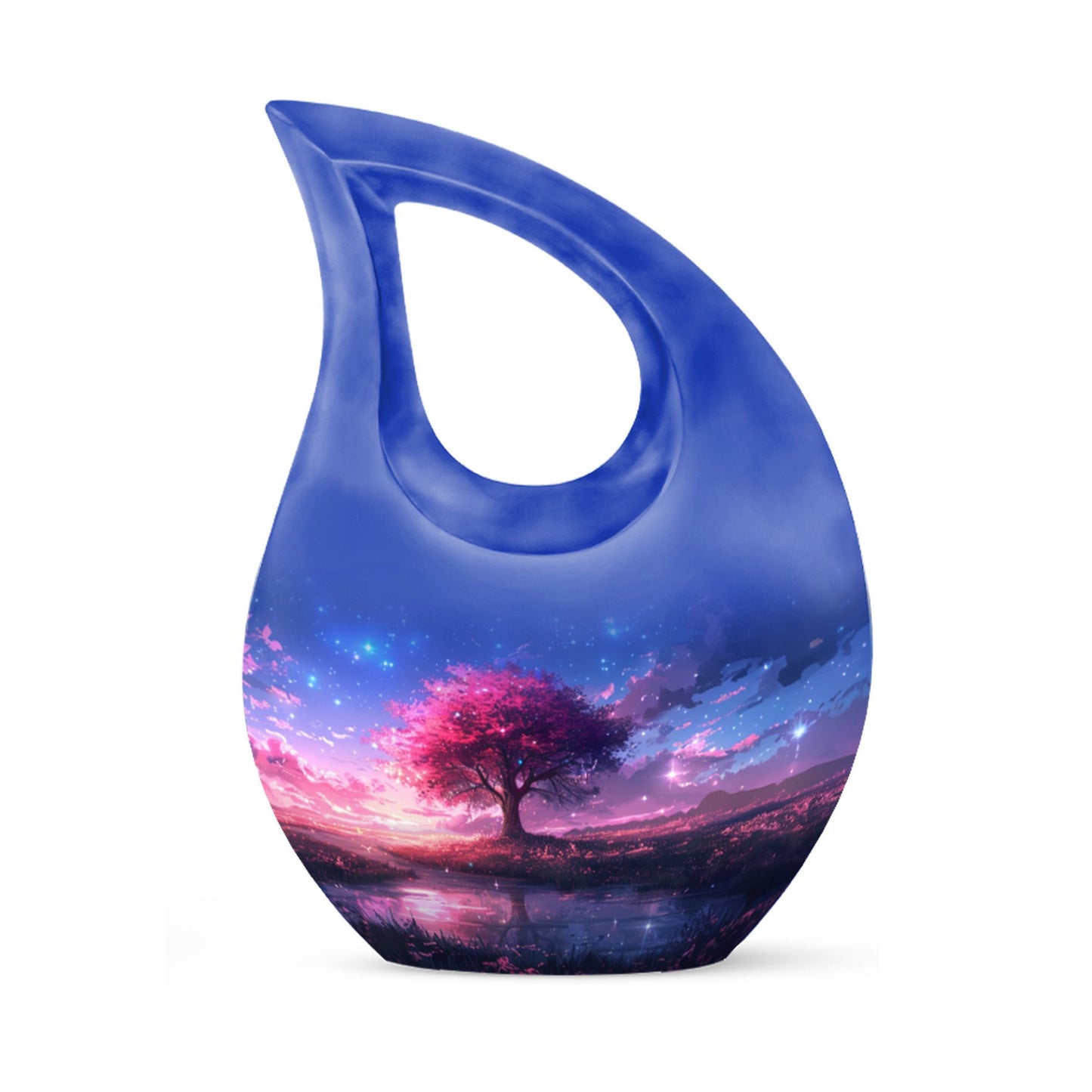 Celestial Bloom Twilight Urn 