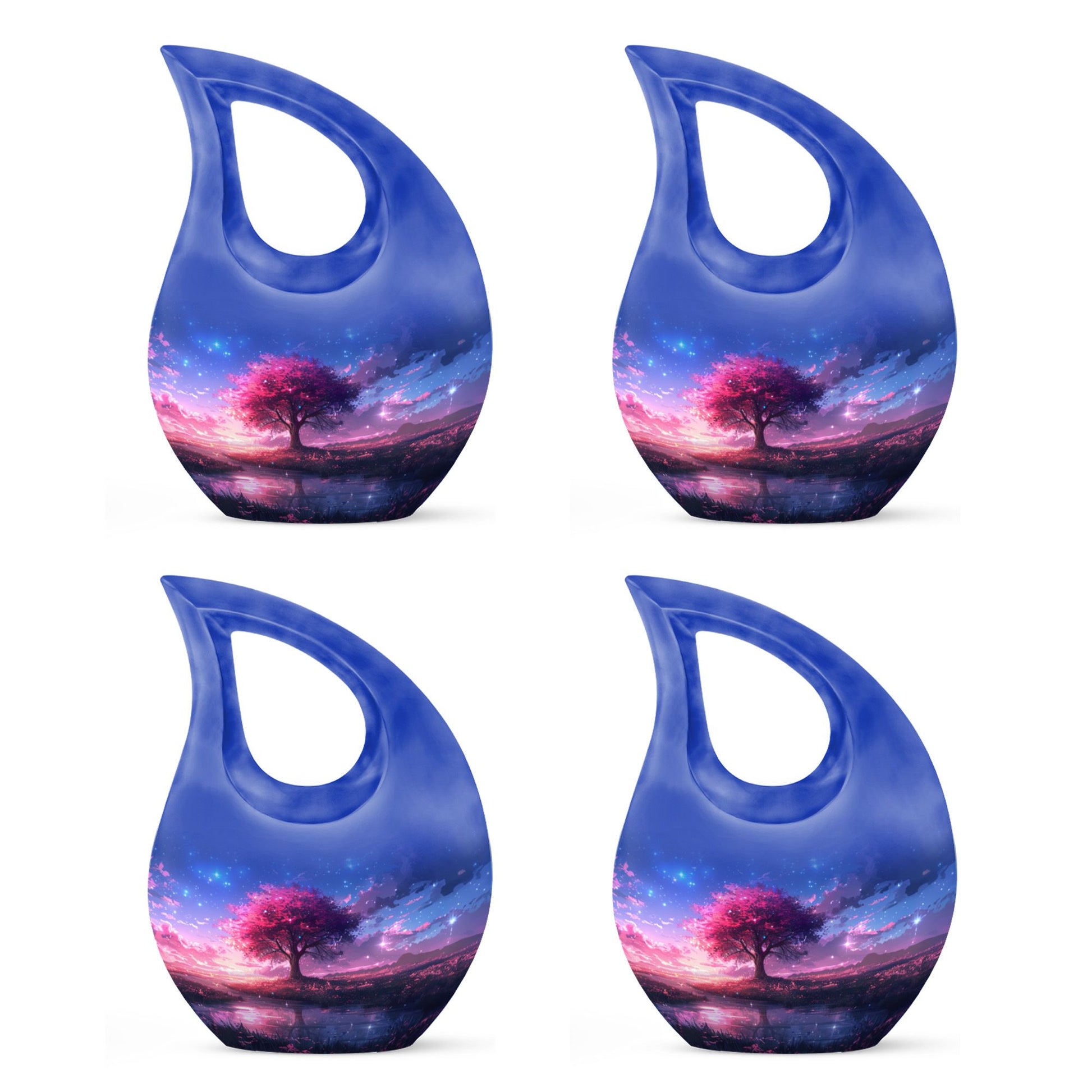 Celestial Bloom Twilight Urn 