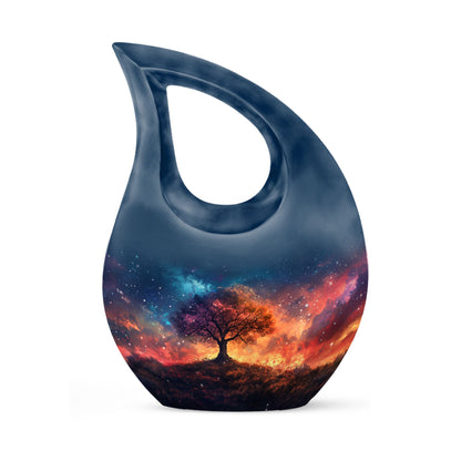 Personalized Tree of Life Keepsake Urn for Women - 10-inch, 200 cu in - Yatskia