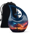 Galactic Blaze Genesis Cross Drop Large Urn, 