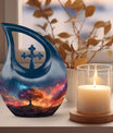 Galactic Blaze Genesis Cross Drop Large Urn, 