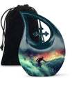 Surfing Man In Ocean - Decorative Unique Urn For Ashes Adult Male