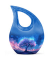 Stardust Blossom Twilight small memorial urn
