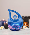 Stardust Blossom Twilight small memorial urn
