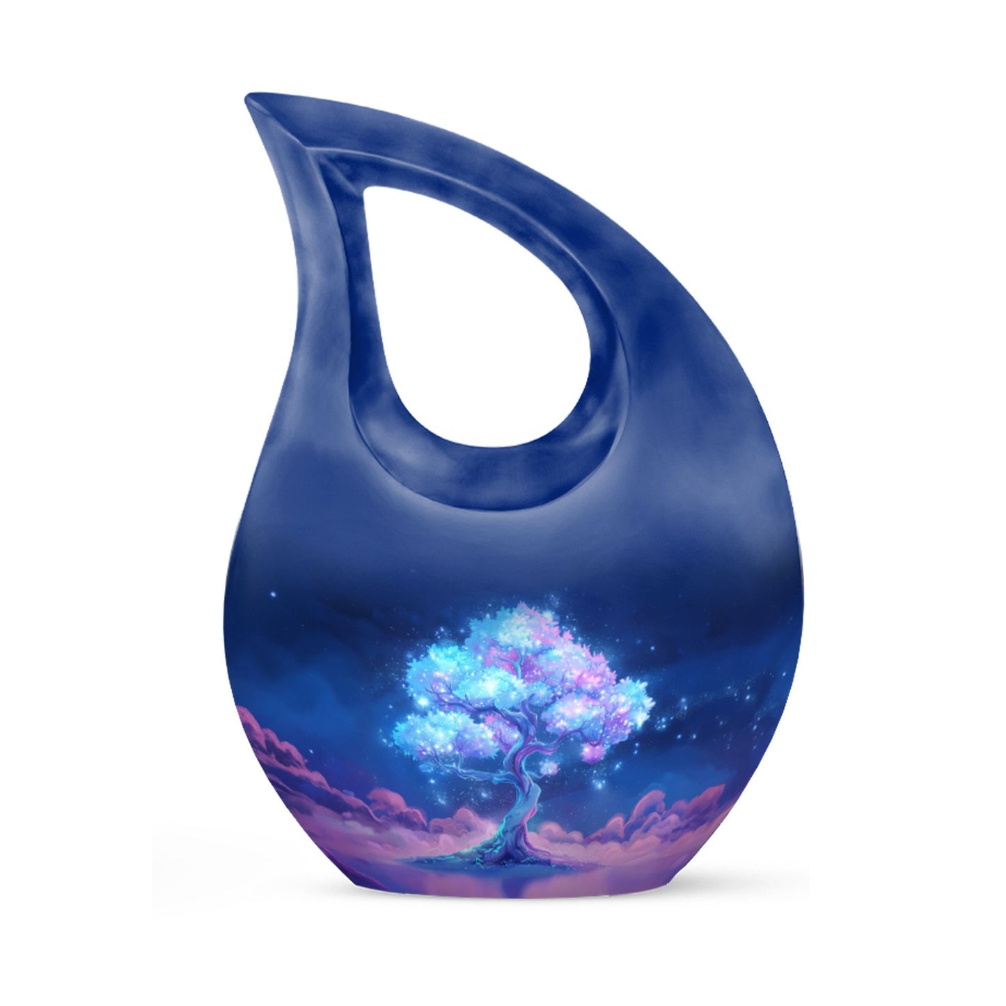 Mystical Tree Memorial Urn for Nature Lovers Cremation Keepsake