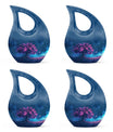 Night Pink Tree Cremation Urn - Beautiful Night Sky Burial Urn For Women