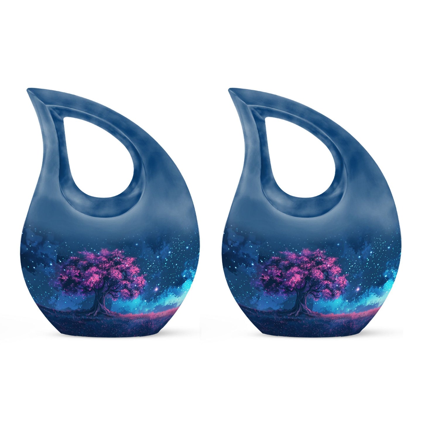 Starry Sakura Twilight Urn