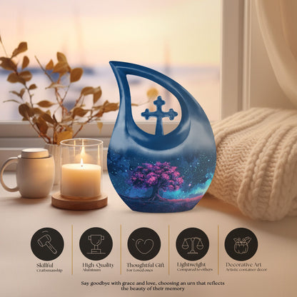 Starry Sakura Twilight Urn