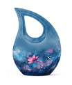 Cosmic Floral Dreamscape Memorial Urn
