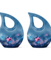 Cosmic Floral Dreamscape Memorial Urn