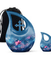 Cosmic Floral Dreamscape Memorial Urn
