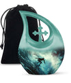 Surfer-Ocean Themed Cremation Urn - Urns For Ashes Large