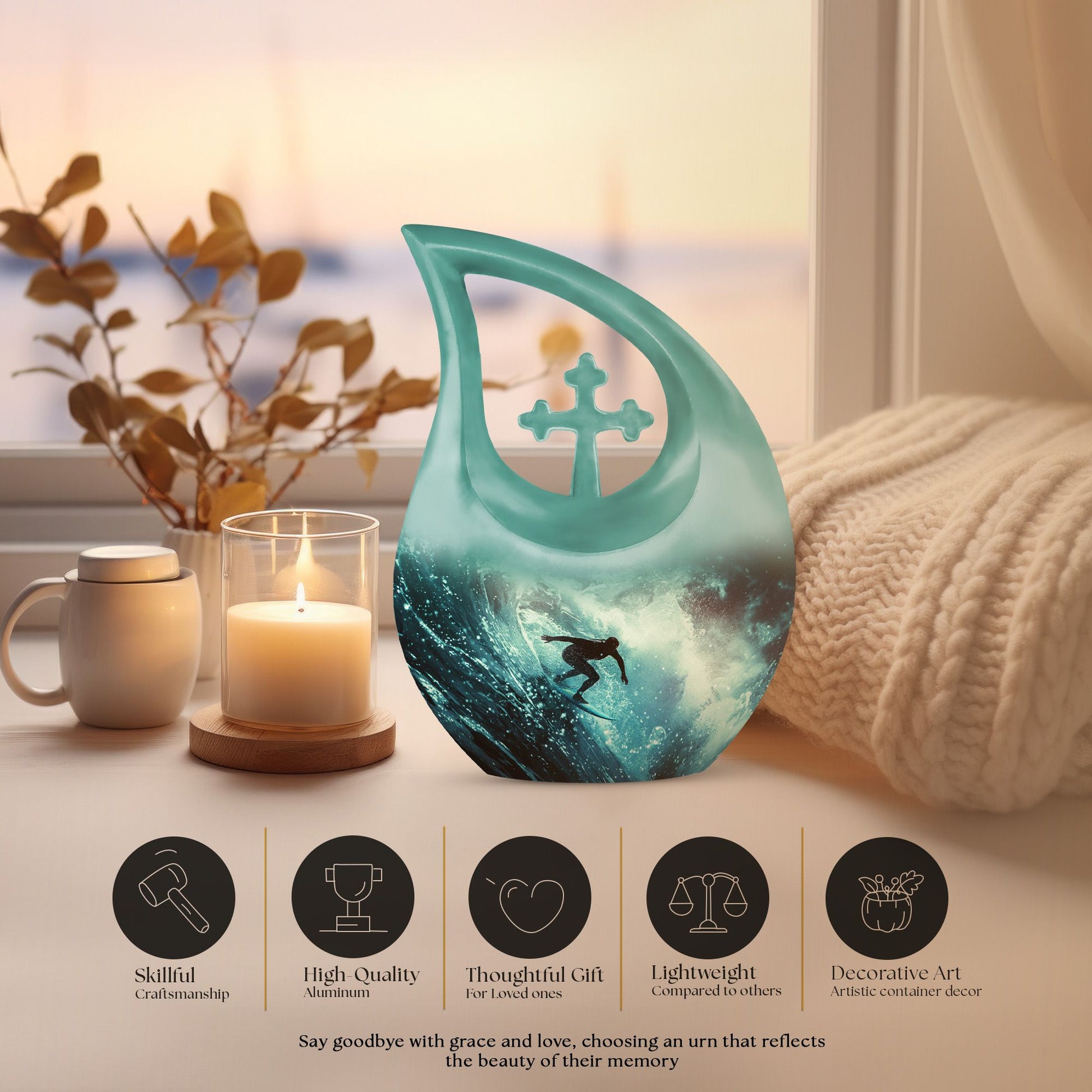 Stellar Surf Expedition Urn