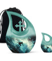 Surfer-Ocean Themed Cremation Urn - Urns For Ashes Large