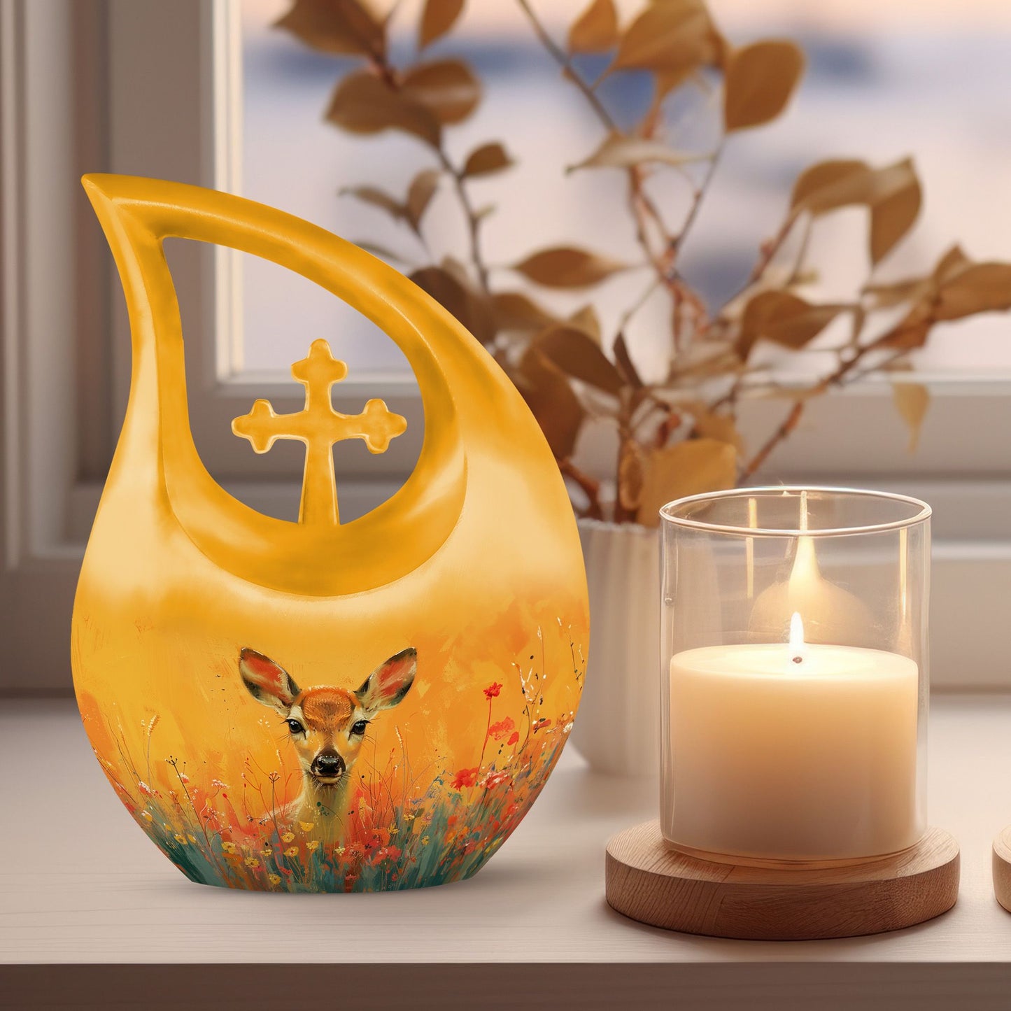 Autumn Fauna Bliss Urn